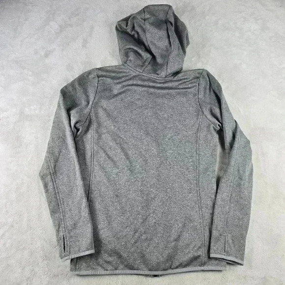 The North Face Hoodie Jacket Full Zip Gray Sz Sm Outdoor Hiking Athletic - Picture 2 of 8